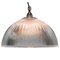 Glass Shade Industrial Hanging Light, 1950s, Image 6