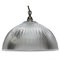 Glass Shade Industrial Hanging Light, 1950s 1