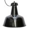 Schwarze Vintage Bauhaus Lampe 3