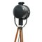 Lámpara de pie de madera con trípode, años 50, Imagen 5