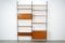 Scandinavian No. 2 Shelving Unit with Reversible Sliding Doors from Pira, 1960s 1