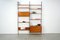 Scandinavian No. 2 Shelving Unit with Reversible Sliding Doors from Pira, 1960s 14