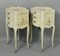 Louis XV Style French Craquelure Nightstands, 1950s, Set of 2 8