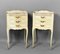 Louis XV Style French Craquelure Nightstands, 1950s, Set of 2, Image 1