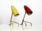 Lampes de Bureau Mid-Century en Laiton, Set de 2 2