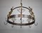 Mid-Century French Wrought Iron Kitchen Pot Rack, Image 2