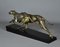Art Deco French Greyhounds Sculpture by Plagnet, 1930s 6
