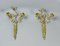 Antique French Gilt Bronze Wall Sconces, Set of 2 1