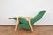 Mid-Century German Armchair with Footstool, 1960s, Image 6