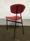 Mid-Century Italian Modern Black Iron Chairs, 1960s, Set of 4, Image 8