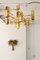 Brass Chandelier by Gaetano Sciolari for Boulanger, 1970s 7