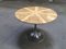 Mid-Century Modern Italian Dining Table with Aluminum Base & Yellow Travertino Top, 1970s, Image 3