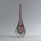 Murano Glass Sommerso Teardrop Vase by Flavio Poli for Seguso Vetri d’Arte, 1960s 2
