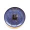 Cobalt Blue Ceramic Wall Clock, 1980s, Image 3