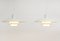 Model PH 4/3 Pendant Lamps by Poul Henningsen for Louis Poulsen, 1970s, Set of 2 1