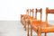 Leather Hunting Dinning Chairs, 1960s, Set of 5, Image 5