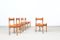 Leather Hunting Dinning Chairs, 1960s, Set of 5, Image 2