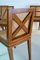 Cherry Wood Dining Chairs by Luca Scacchetti for Sellaro Arredamenti, 1980s, Set of 4, Image 4