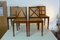 Cherry Wood Dining Chairs by Luca Scacchetti for Sellaro Arredamenti, 1980s, Set of 4 1