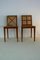 Cherry Wood Dining Chairs by Luca Scacchetti for Sellaro Arredamenti, 1980s, Set of 4 14