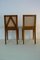Cherry Wood Dining Chairs by Luca Scacchetti for Sellaro Arredamenti, 1980s, Set of 4 6