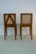 Cherry Wood Dining Chairs by Luca Scacchetti for Sellaro Arredamenti, 1980s, Set of 4, Image 6