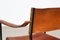 Chaise d'Appoint en Cuir et en Laiton, Italie, 1960s 6