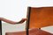 Italian Leather and Brass Side Chair, 1960s 6