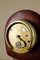 Horloge de Table en Laiton et Teck de Dugena, 1940s 9