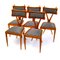 Italian Dining Chairs, 1950s, Set of 5, Image 4