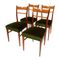Mid-Century Italian Dining Chairs, Set of 4, Image 1