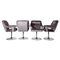 Mid-Century Italian Swivel Chairs, Set of 4, Image 4