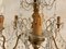 Lampadario antico in cristallo con pendenti in vetro di Murano, Immagine 7