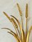 French Gilt Toleware Wheat Sheaf Wall Sconce, 1950s, Image 4