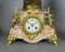French Art Nouveau Poésie Clocks from Japy Freres, 1878, Set of 3 12