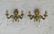 Lámpara de araña francesa y apliques de pared a juego, años 50. Juego de 3, Imagen 2