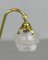 French Swan Neck Brass Desk Lamp, 1930s 5
