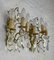 French Brass Wall Sconces Lights, 1950s, Set of 2 5