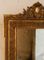 Antiker französischer Spiegel mit vergoldetem Holzrahmen 4
