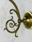 French Brass Wall Sconce, 1950s, Image 6