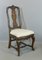 Antique Continental Queen Anne Style Walnut Chairs, Set of 4, Image 5