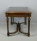 Antique French Walnut Double-Drawer Writing Table, Image 3