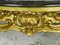 Antique French Louis XV Style Gilt Console Table with Marble Top, Image 6