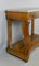 19th-Century French Walnut Console Table, Image 8