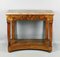 19th-Century French Walnut Console Table, Image 1