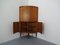 Danish Teak Corner Cupboard, 1960s 5