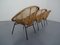 Chaises en Bambou, France, 1970s, Set de 3 5