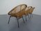 French Bamboo Chairs, 1970s, Set of 3, Image 5