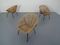 French Bamboo Chairs, 1970s, Set of 3 12
