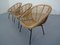 Chaises en Bambou, France, 1970s, Set de 3 6